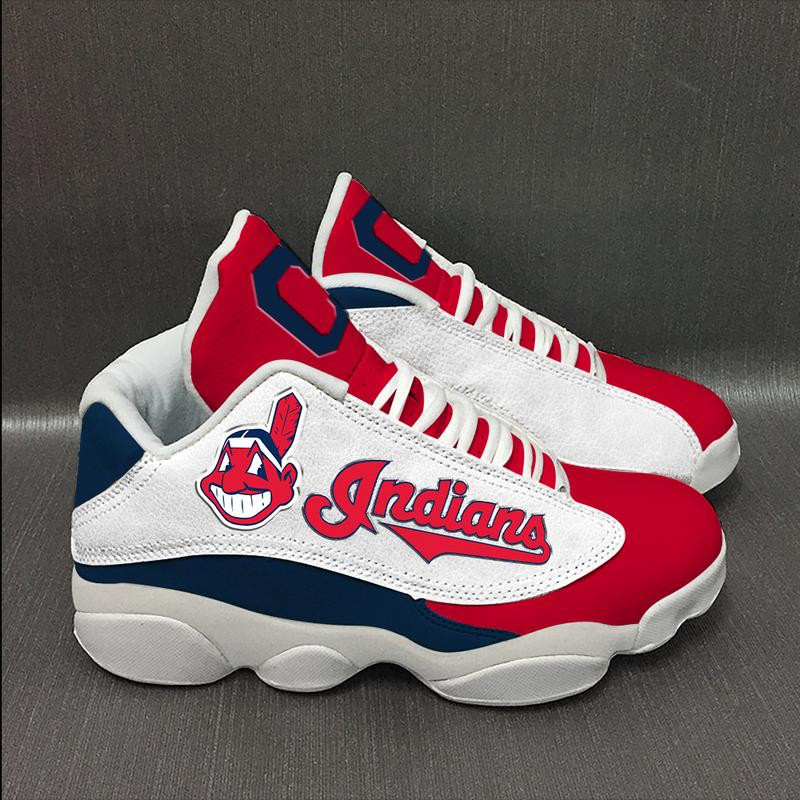 Men's Cleveland Indians Limited Edition AJ13 Sneakers 001